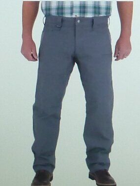NOBLE OUTFITTERS Full Flex HD Hammer Canvas Work Pant Men's Size 36x34 Wolf Grey